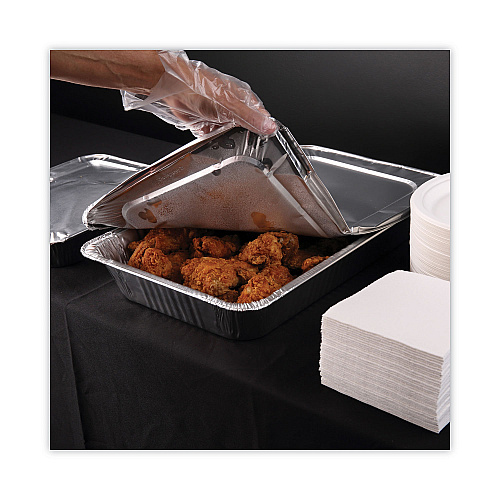 Boardwalk&reg; Full Size Steam Table Pan, Deep, Aluminum, 50 per Ctn (BWKSTEAMFLDP)