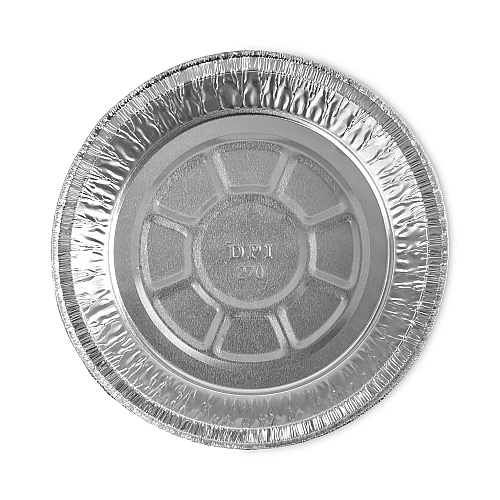 Boardwalk&reg; Aluminum Round Container, 7 in, 500/Carton (BWKROUND7)