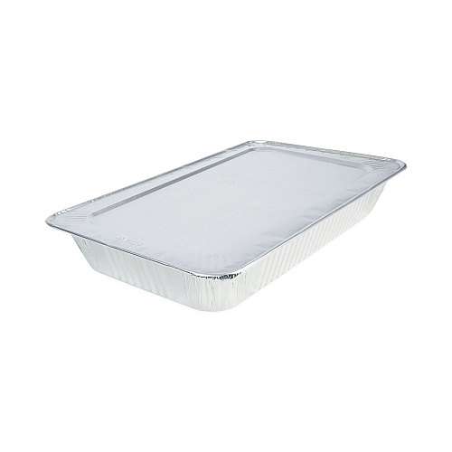Boardwalk&reg; Full Size Steam Table Pan, Deep, Aluminum, 50 per Ctn (BWKSTEAMFLDP)