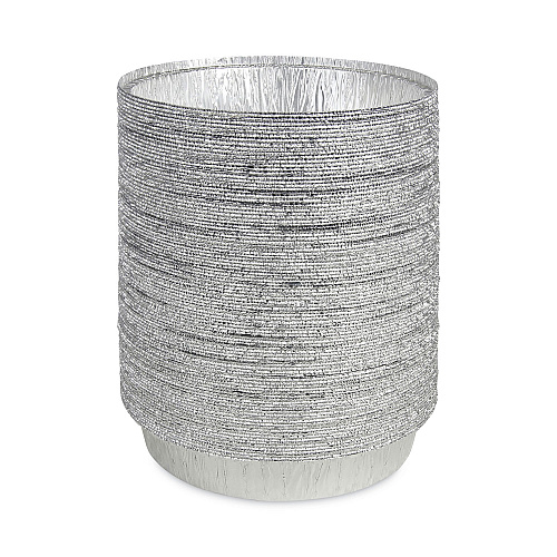 Boardwalk&reg; Round Aluminum To-Go Containers, 500/Carton (BWKROUND9)