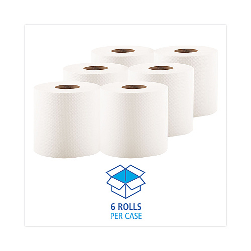 Boardwalk&reg; Center-Pull Paper Hand Towels, 2-Ply, 500-ft., 6 Rolls (BWK6400)