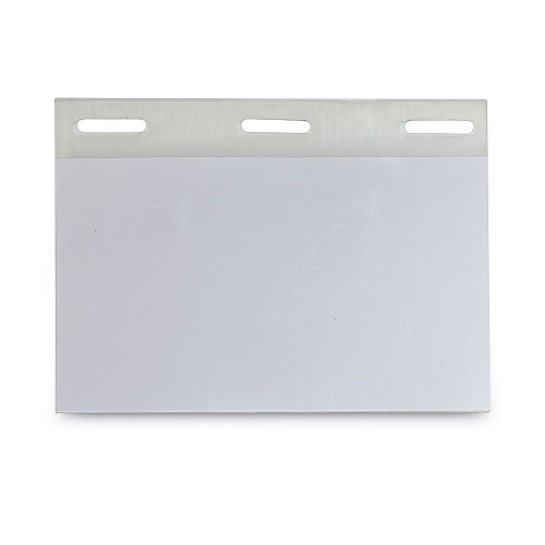 C-Line Self-Laminating Magnetic Style Name Badge Holder Kit, 2" x 3", Clear, 20/Box (92823)