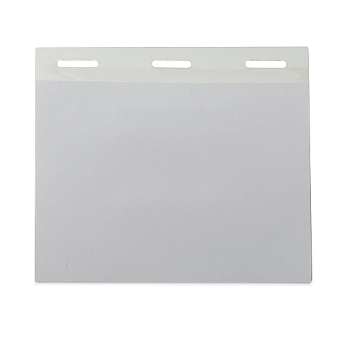 C-Line Self-Laminating Magnetic Style Name Badge Holder Kit, 3" x 4", Clear, 20/Box (92843)