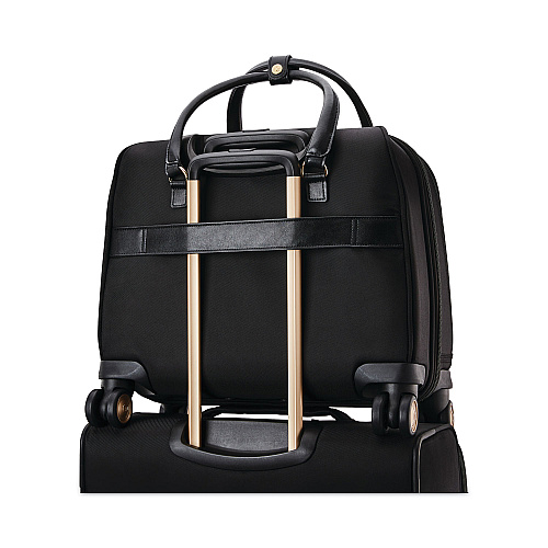 Samsonite Mobile Solution Mobile Office Case, Fits Devices Up to 15.6", Nylon, 16.5 x 7 x 15.5, Black (1281671041)
