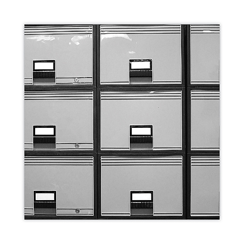 Storex Archive Storage Drawers with Key Lock, Legal Files, 18.25" x 24" x 11.5", Black/Gray (61155U01C)