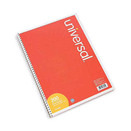 Universal Wirebound Message Books, Two-Part Carbonless, 5.5 x 3.88, 4 Forms/Sheet, 200 Forms Total (UNV48005)