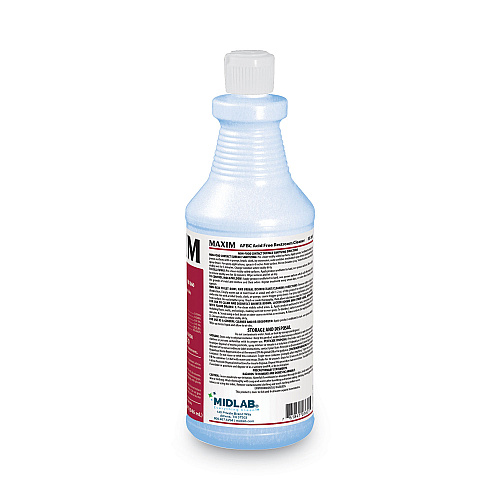 Maxim AFBC Acid-Free Restroom Cleaner, Safe-to-Ship, Fresh Scent, 32 oz Bottle, 6/Carton (03600086)
