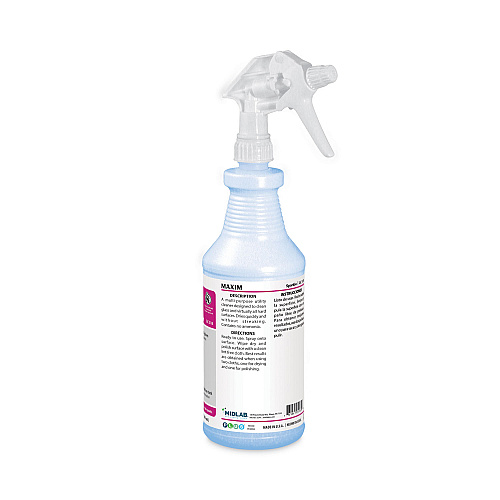 Maxim RTU Sparkle Glass Cleaner, Safe-to-Ship, 32 oz Bottle, 6/Carton (05180086)