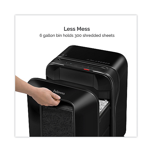 Fellowes Powershred LX170 Cross-Cut Shredder, 12 Manual Sheet Capacity (5501401)