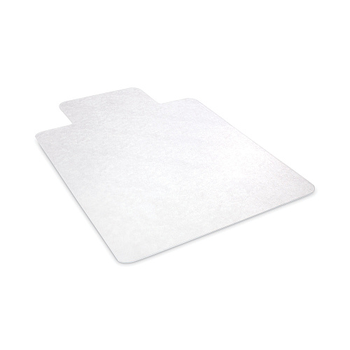 Deflecto EconoMat All Day Use Chair Mat for Hard Floors, Flat Packed, 46 x 60, Lipped, Clear (CM2E432F)