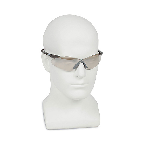 KleenGuard Nemesis VL Safety Glasses, Gunmetal Frame, Indoor/Outdoor Uncoated Lens (29112)