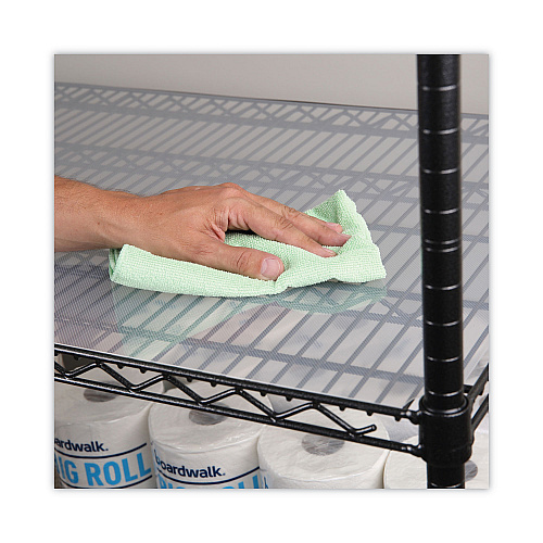 Alera Shelf Liners For Wire Shelving, Clear Plastic, 36w x 18d, 4/Pack (ALESW59SL3618)