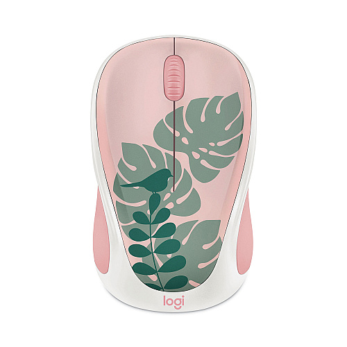 Logitech Design Collection Wireless Optical Mouse, 2.4 GHz Frequency/33 ft Wireless Range, Left/Right Hand Use, Chirpy Bird (910006114)