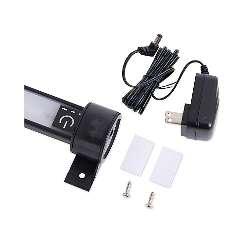 Alera Under Cabinet LED Strip Lamp, 24w x 2d x 2.88h, Black (ALELEDUC24B)