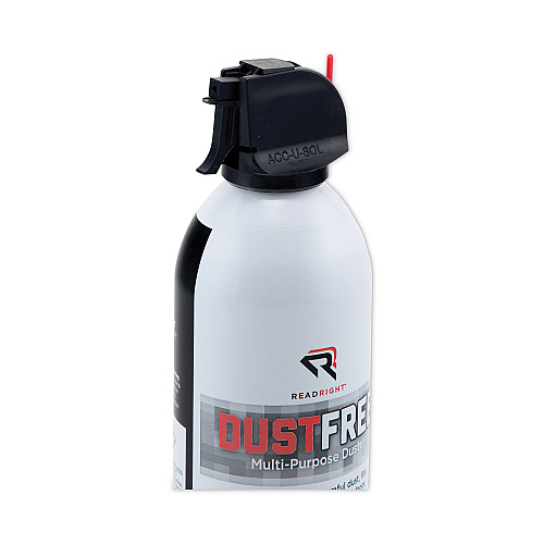 Read Right DustFree Multipurpose Duster, 10 oz Can, 2/Pack For Keyboard, Desktop Computer, Home/Office Equipment - Ozone-safe - 2 / Pack (RR3722)
