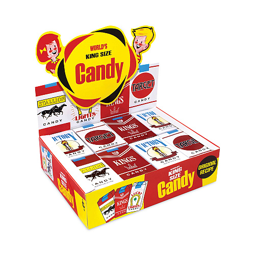 World Confections Candy Cigarettes, 1.3 oz, 24/Pack (20900100)