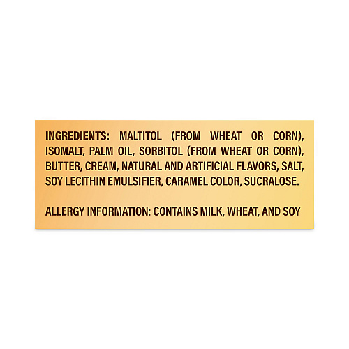 Werther's Original Sugar Free Chewy Caramel Candy, 1.46 oz Bag, 12 Bags/Carton (30200005)
