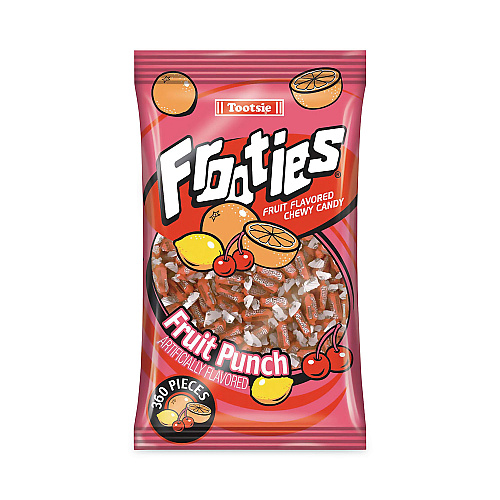 Tootsie Roll Frooties, Fruit Punch, 38.8 oz Bag, 360 Pieces/Bag (20900089)