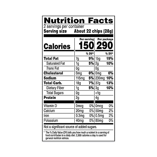 Tostitos Bite Size Tortilla Chips, 2 oz Bag, 64 Bags/Carton (29500067)