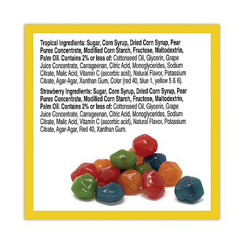 Betty Crocker Fruit Gushers Fruit Snacks, Strawberry and Tropical Fruit Flavors, 0.8 oz, 42 Pouches/Carton (22001036)