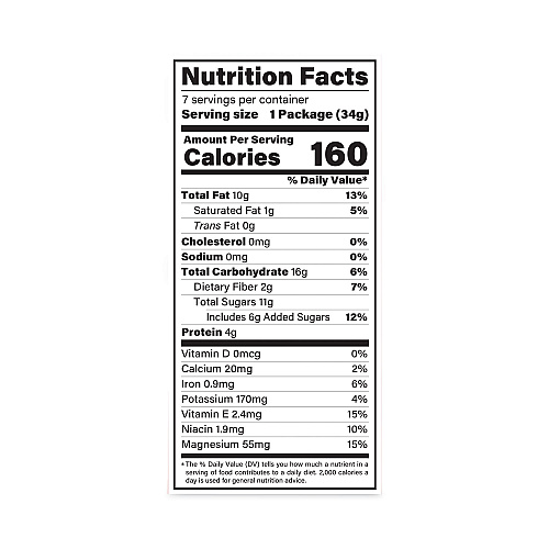 Nature's Garden Cranberry Health Mix, 1.2 oz Pouch, 6 Pouches/Pack (29400005)