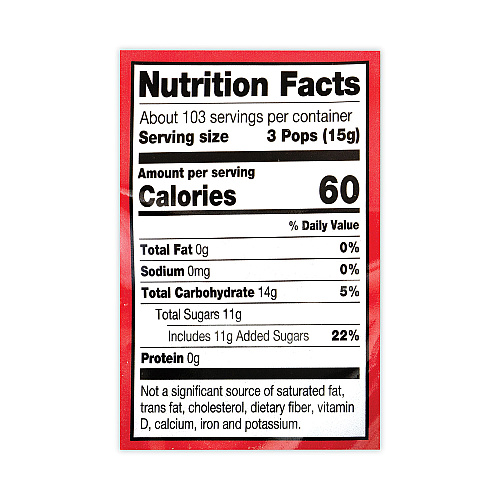 Charms Mini Pops, 3.74 lb Bag, Assorted Flavors, 300/Bag (20902010)