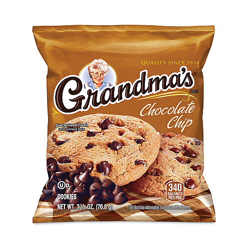 Grandma's Cookies Variety Tray 36 Count, 2.5 oz Packs (14867)