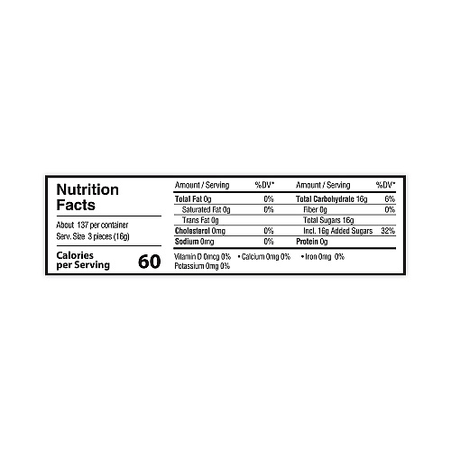 King Leo Peppermint Soft Mint Puffs, 5 lb Bag (21000050)
