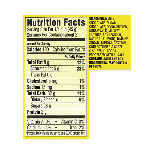 Nestle Raisinets Milk Chocolate Candy Raisins, 3.5 oz Box, 15 Boxes/Carton (20902540)