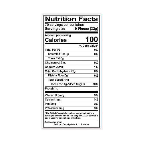 Albanese Worlds Best Gummi Bears, 5 lb Pouch, Assorted (20600001)