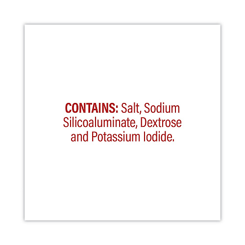 Diamond Crystal Iodized Salt Packet, 0.6 g Packet, 3,000/Carton (20900355)