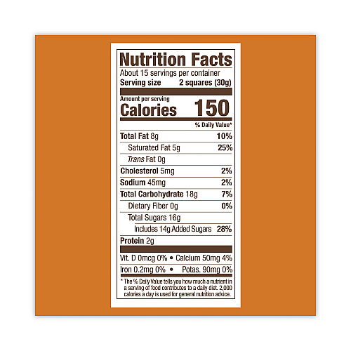 Ghirardelli Milk Chocolate and Caramel Chocolate Squares, 15.96 oz Bag (30001035)