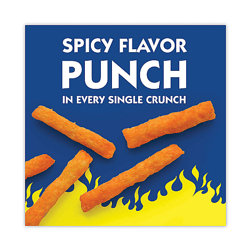 Andy Capps Hot Fries, Spicy Hot, 0.85 oz Bag, 72/Carton (20900465)