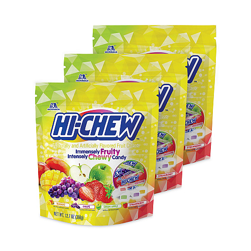 Hi-Chew Fruit Chews, Original, 12.7 oz, 3/Carton (20902502)