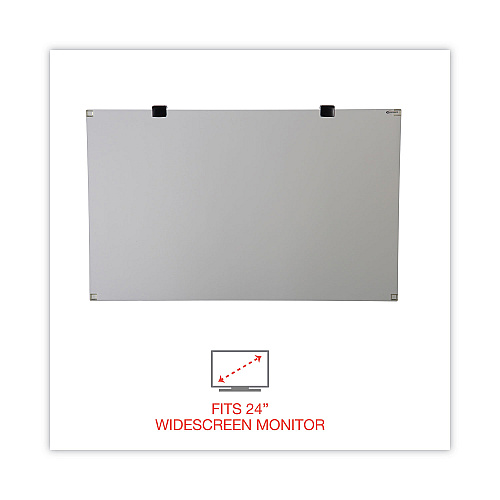 Innovera Premium Antiglare Blur Privacy Monitor Filter for 24" Widescreen Flat Panel Monitor, 16:9/16:10 Aspect Ratio (IVR46416)