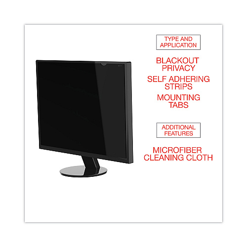 Innovera Blackout Privacy Filter for 15" Flat Panel Monitor/Laptop (IVRBLF150)