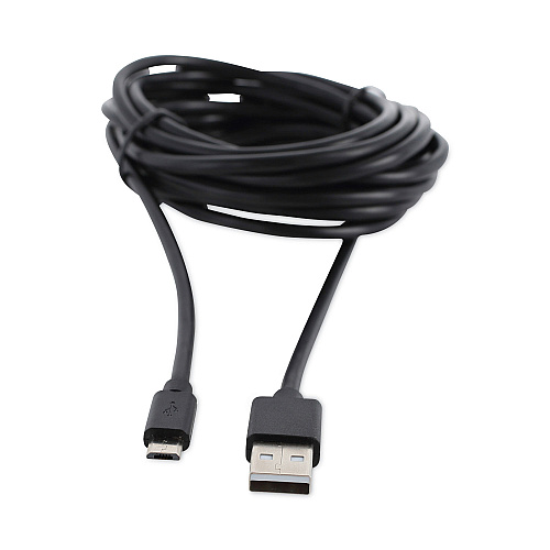 Innovera USB to Micro USB Cable, 10 ft, Black (IVR30013)
