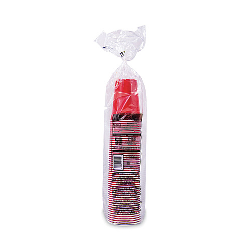 Dart SOLO Party Plastic Cold Drink Cups, 16 oz, Red, 50/Pack (P16RPK)
