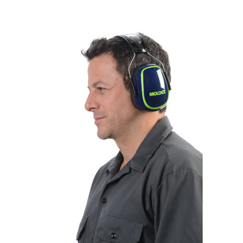 Moldex Mx-5 Earmuff, Nrr 27, Black/blue, One Size - 1 Pair/box (6120)