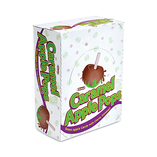 Tootsie Roll Caramel Apple Pops, 0.63 oz, 48/Carton (20900083)