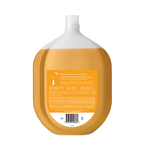 Method&reg; Dish Soap Refill Tub, Clementine Scent, 54-oz., 4 Tubs (10576)