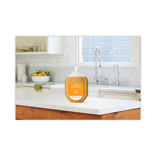 Method&reg; Dish Soap Refill Tub, Clementine Scent, 54-oz., 4 Tubs (10576)