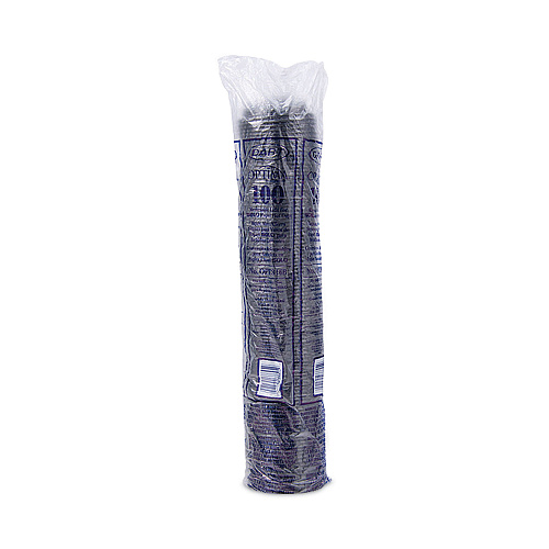 Dart Optima Reclosable Lids for Hot Paper Cups, Fits 10 oz to 24 oz Cups, Black, 1,000/Carton (OPT316B)