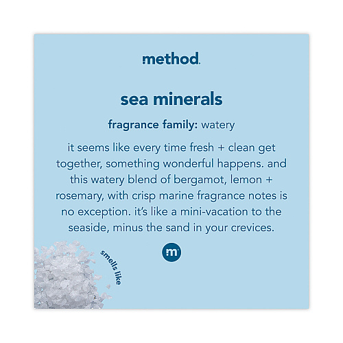 Method&reg; Foaming Hand Wash, Sea Minerals Scent, 10 oz. Bottle (00365)