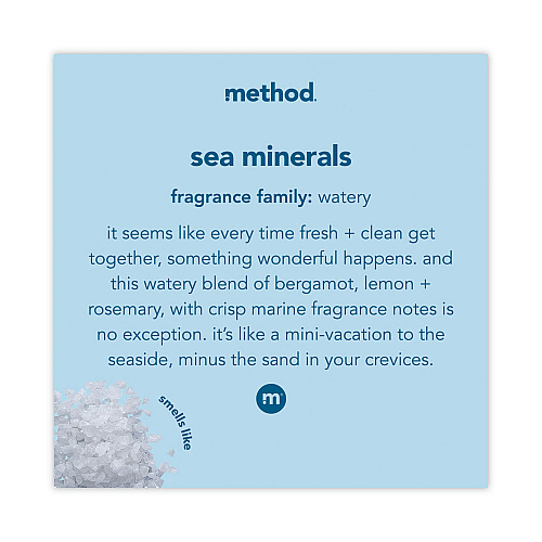 Method Gel Hand Wash, Sea Minerals Scent, 12 oz (00162)