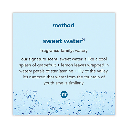Method&reg; Gel Hand Wash, Sweet Water Scent, 12 oz. Pump Bottle (00034)