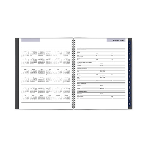 ATAGLANCE DayMinder Academic Monthly Planner, 11 x 8.5, White Sheets