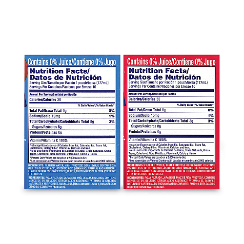 Kool-Aid Jammers Juice Pouch Variety Pack, 6 oz Pouch, 40/Carton (22000775)