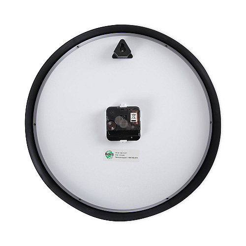 Universal Classic Round Wall Clock, 12.63" Overall Diameter, Black Case, 1 AA (sold separately) (UNV10431)