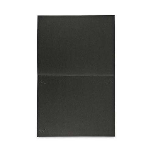 Universal Certificate/Document Cover, 8.5 x 11; 8 x 10; A4, Black, 6/Pack (UNV76895)